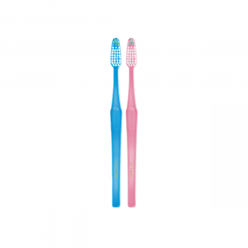 กิฟฟารีน แปรงสีฟันสปินเดิล– สีชมพู+ฟ้า